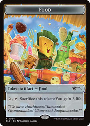 {Food Token} (Secret Lair) (#2064)\nPromo: General\nSingle\nMagic The Gathering