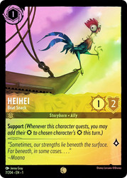 Heihei - Boat Snack (Misprinted Version)
The First Chapter
Single
Lorcana