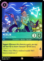 Merlin - Self-Appointed Mentor (Misprinted Version)
The First Chapter
Single
Lorcana