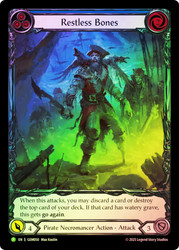 Restless Bones (Blue) (GEM Pack) (Extended Art)
GEM Pack
Single
Flesh and Blood