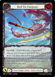 Red Fin Harpoon (GEM Pack) (Extended Art)
GEM Pack
Single
Flesh and Blood