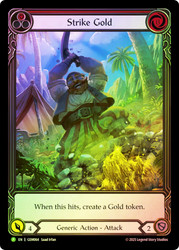 Strike Gold (Red) (GEM Pack) (Extended Art)
GEM Pack
Single
Flesh and Blood