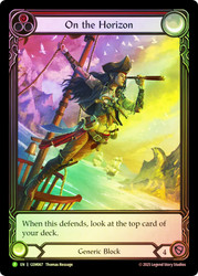 On the Horizon (Red) (GEM Pack) (Extended Art)
GEM Pack
Single
Flesh and Blood