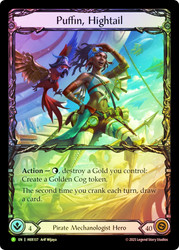 Puffin, Hightail (Calling) (Extended Art)
Promotional Cards
Single
Flesh and Blood