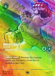 Wreck-It Ralph - Ham Hands (Enchanted)
Azurite Sea
Single
Lorcana