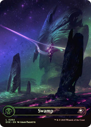 Swamp (#264) (Borderless)\nEdge of Eternities\nSingle\nMagic The Gathering