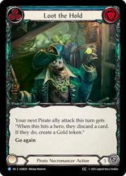 Loot the Hold (CC Tag)
Armory Deck: Gravy Bones
Single
Flesh and Blood