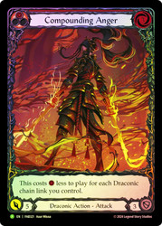 Compounding Anger (Collecktr Exclusive) (Extended Art)
Promotional Cards
Single
Flesh and Blood