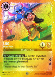 Lilo - Escape Artist (Bundle)
Promotional Cards
Single
Lorcana