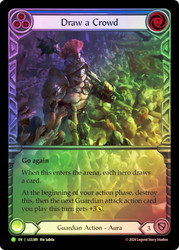 Draw a Crowd (Pro Quest) (Extended Art)
Promotional Cards
Single
Flesh and Blood