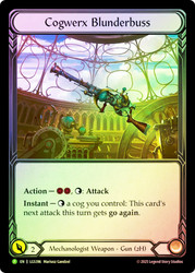 Cogwerx Blunderbuss (Prerelease)
Promotional Cards
Single
Flesh and Blood