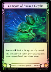 Compass of Sunken Depths (Prerelease)
Promotional Cards
Single
Flesh and Blood