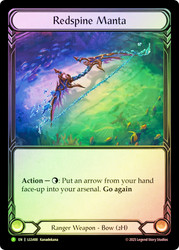 Redspine Manta (Prerelease)
Promotional Cards
Single
Flesh and Blood