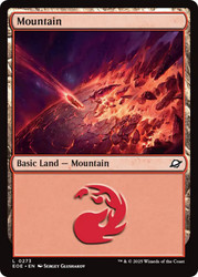 Mountain (#273)\nEdge of Eternities\nSingle\nMagic The Gathering