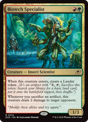 Biotech Specialist\nEdge of Eternities\nSingle\nMagic The Gathering