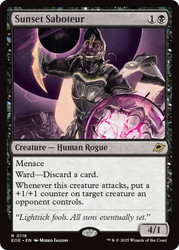 Sunset Saboteur\nEdge of Eternities\nSingle\nMagic The Gathering