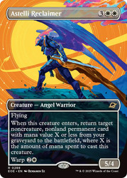 Astelli Reclaimer (Borderless)\nEdge of Eternities - Variants\nSingle\nMagic The Gathering
