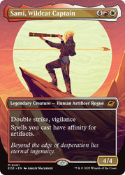 Sami, Wildcat Captain (Borderless)\nEdge of Eternities - Variants\nSingle\nMagic The Gathering