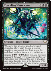 Eumidian Wastewaker\nEdge of Eternities Commander\nSingle\nMagic The Gathering
