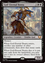God-Eternal Bontu\nEdge of Eternities Commander\nSingle\nMagic The Gathering