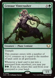 Centaur Vinecrasher\nEdge of Eternities Commander\nSingle\nMagic The Gathering