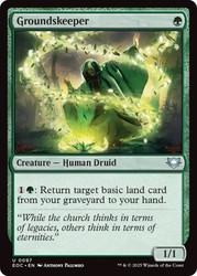 Groundskeeper\nEdge of Eternities Commander\nSingle\nMagic The Gathering
