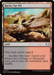 Rocky Tar Pit\nEdge of Eternities Commander\nSingle\nMagic The Gathering