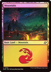 Mountain (#274)\nEdge of Eternities\nSingle\nMagic The Gathering
