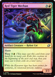 Red Tiger Mechan\nEdge of Eternities\nSingle\nMagic The Gathering