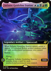 Infinite Guideline Station (Extended Art)\nEdge of Eternities - Variants\nSingle\nMagic The Gathering