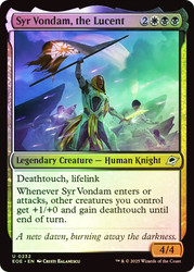 Syr Vondam, the Lucent\nEdge of Eternities\nSingle\nMagic The Gathering