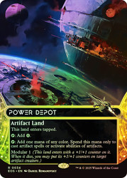 Power Depot (#034) (Borderless)\nStellar Sights\nSingle\nMagic The Gathering