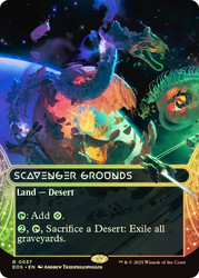 Scavenger Grounds (#037) (Borderless)\nStellar Sights\nSingle\nMagic The Gathering