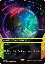 Mana Confluence (#115) (Borderless) (Galaxy Foil)\nStellar Sights - Alternate Foil\nSingle\nMagic The Gathering