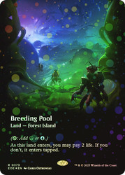 Breeding Pool (Borderless) (Galaxy Foil)\nEdge of Eternities - Alternate Foil\nSingle\nMagic The Gathering