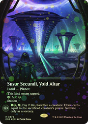 Susur Secundi, Void Altar (Borderless) (Galaxy Foil)\nEdge of Eternities - Alternate Foil\nSingle\nMagic The Gathering