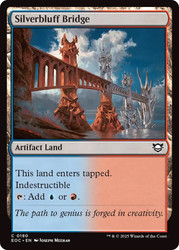 Silverbluff Bridge\nEdge of Eternities Commander\nSingle\nMagic The Gathering
