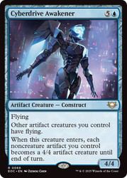 Cyberdrive Awakener\nEdge of Eternities Commander\nSingle\nMagic The Gathering