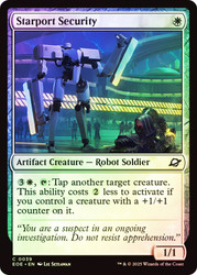 Starport Security\nEdge of Eternities\nSingle\nMagic The Gathering