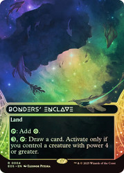 Bonders' Enclave (#004) (Borderless)\nStellar Sights\nSingle\nMagic The Gathering