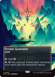 Terrain Generator (#088) (Borderless)\nStellar Sights\nSingle\nMagic The Gathering