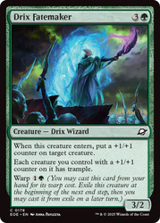 Drix Fatemaker\nEdge of Eternities\nSingle\nMagic The Gathering