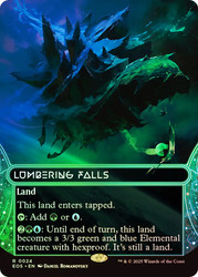 Lumbering Falls (#024) (Borderless)\nStellar Sights\nSingle\nMagic The Gathering