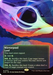 Mirrorpool (#072) (Borderless)\nStellar Sights\nSingle\nMagic The Gathering