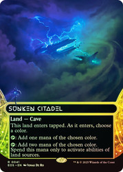 Sunken Citadel (#041) (Borderless)\nStellar Sights\nSingle\nMagic The Gathering