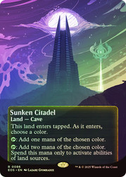 Sunken Citadel (#086) (Borderless)\nStellar Sights\nSingle\nMagic The Gathering