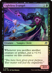 Lightless Evangel\nEdge of Eternities\nSingle\nMagic The Gathering
