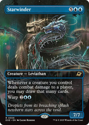 Starwinder (#306) (Borderless)\nEdge of Eternities - Variants\nSingle\nMagic The Gathering