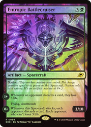 Entropic Battlecruiser\nEdge of Eternities\nSingle\nMagic The Gathering