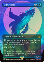 Starwinder (#291) (Borderless)\nEdge of Eternities - Variants\nSingle\nMagic The Gathering